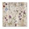Designart - Wildflowers Chamomile and Clover Bell I - Traditional Print on Natural Pine Wood